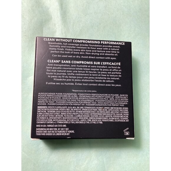 BareMinerals BarePro 16Hr Skin-Perfecting Powder Foundation Deep 50 Warm 8g New - Picture 5 of 8